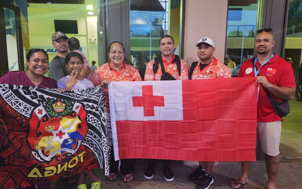 Members of Team Tonga for the 2025 Pacific Mini Games set to officially open on Sunday.