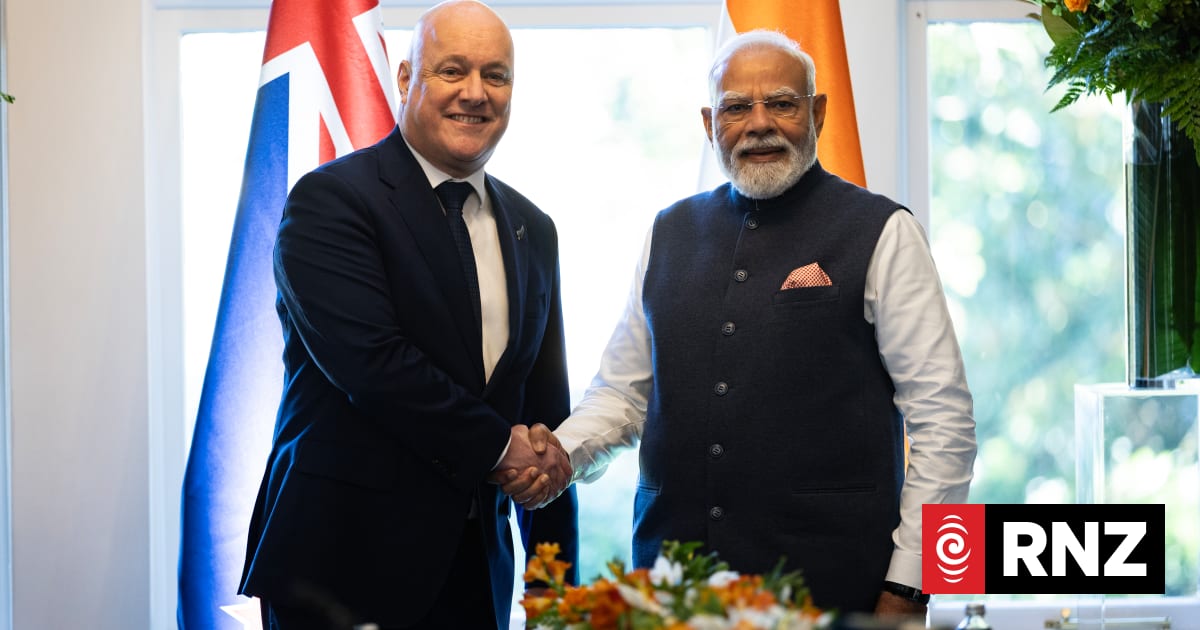 Luxon and Modi agree on partnership with trade and maritime 