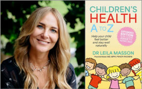 Image of Leila Masson and her book.