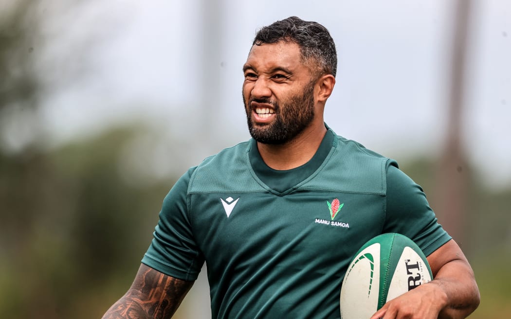 Samoa first five Lima Sopoaga.