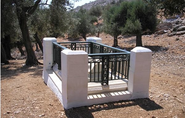 Rupert Brooke's grave