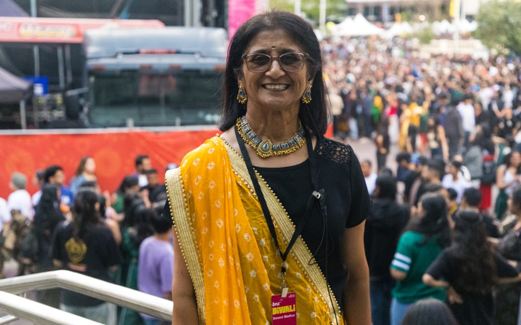 Ella Kumar has been volunteering at the festival for 23 years.