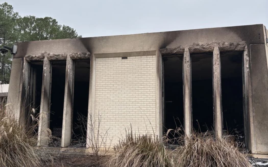 A fire tore through Beth Israel, the only synagogue in Jackson, Mississippi, on Saturday. Beth Israel Congregation