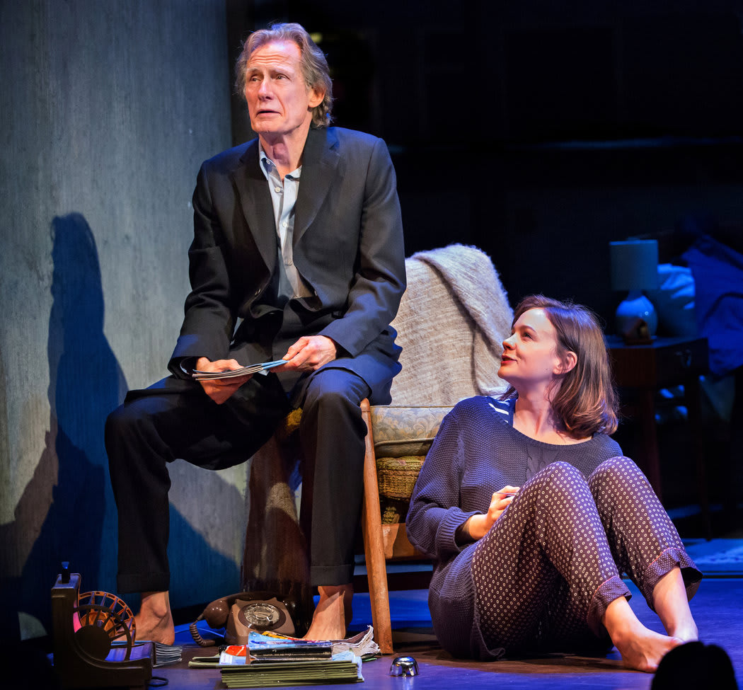 Bill Nighy and Carey Mulligan in the revival of David Hare’s 1995 play Skylight