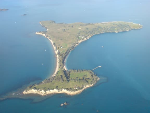 Motuihe Island in the Hauraki Gulf operated an internment camp for high-ranking German officials and officers in WWI