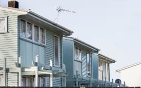 A group of state houses in a South Auckland suburb.