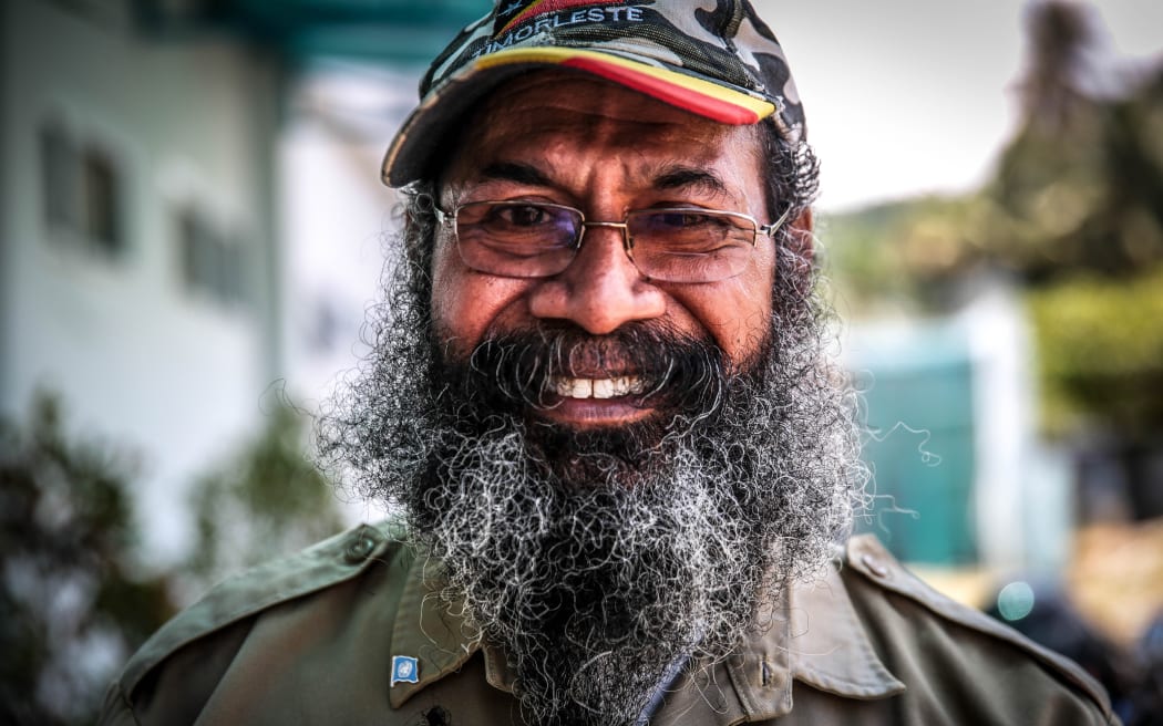 West Papuan independence campaigner Filep Karma.