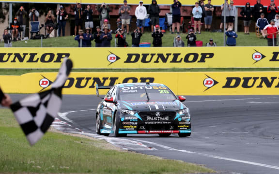 Chaz Mostert wins 2021 Bathurst 1000.