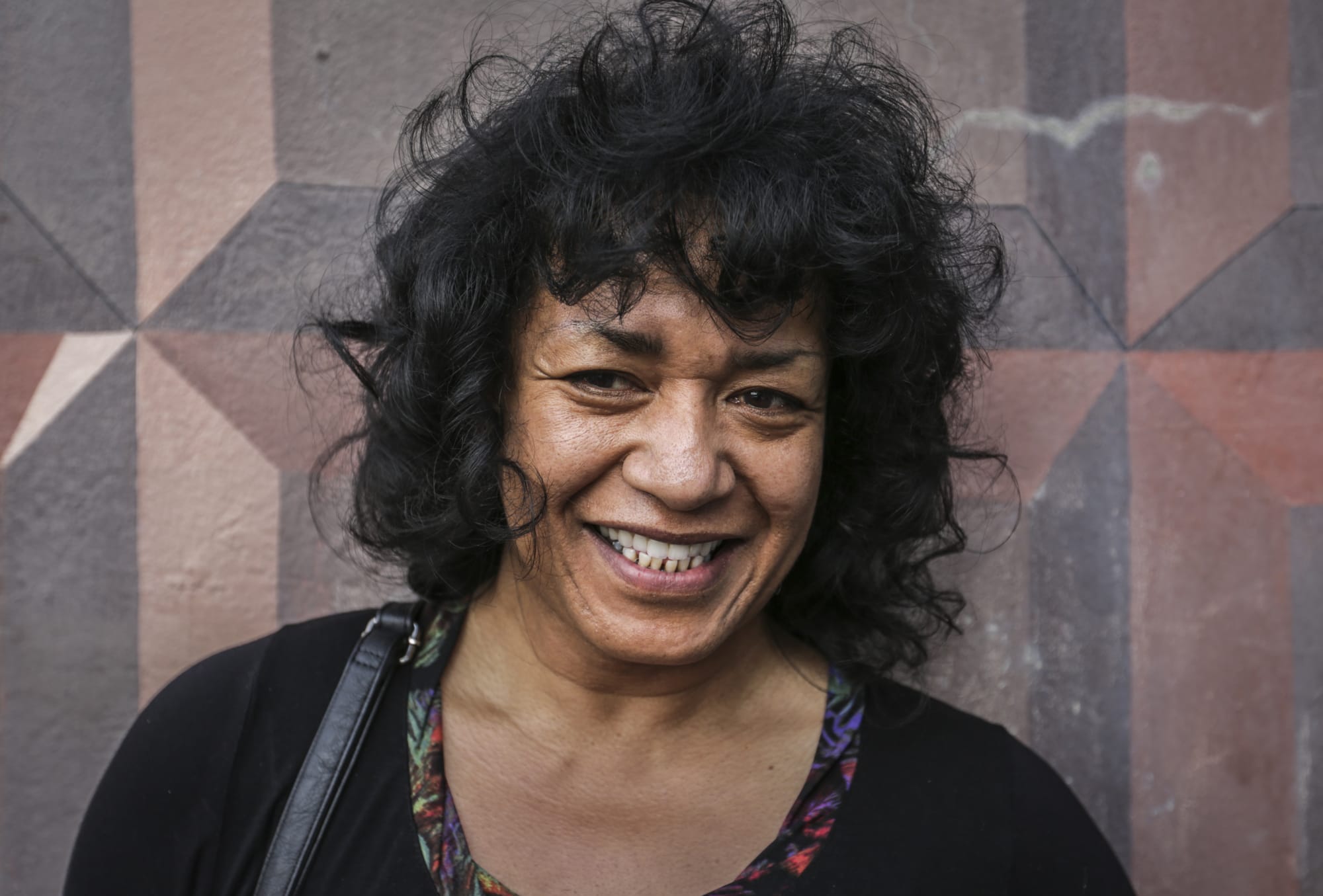 Smiling Maori lady