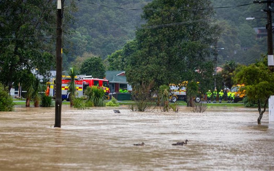 Waiwhetū flooding