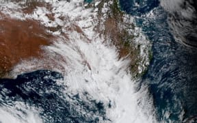 A satellite image from Friday.