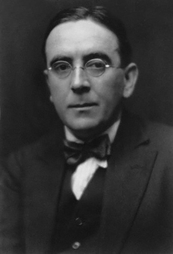 John Ireland, by Herbert Lambert, bromide print, circa 1920