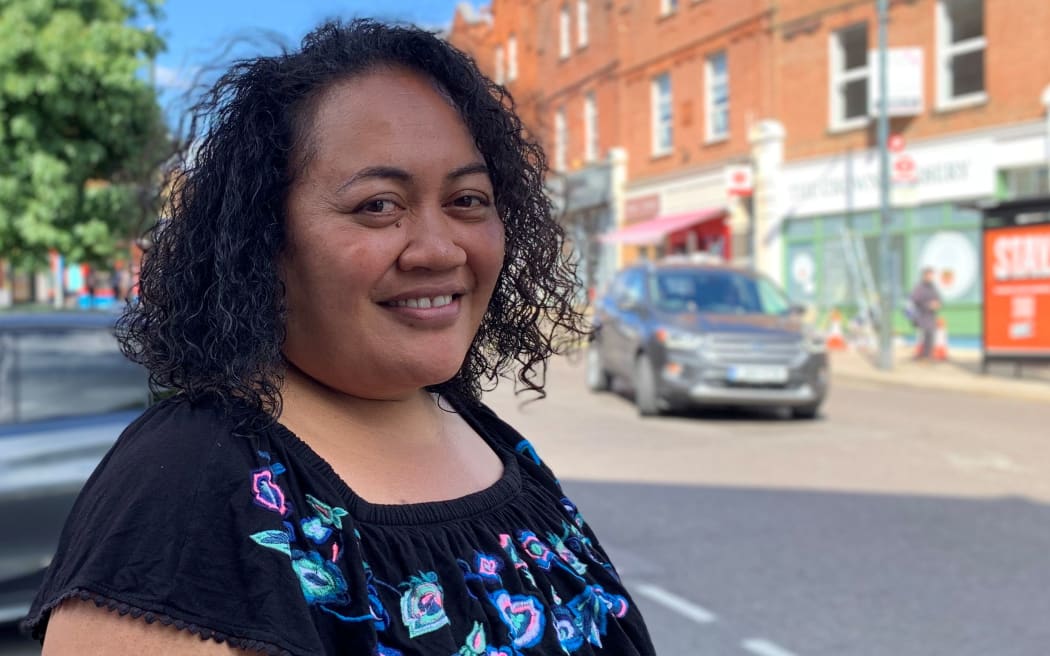 Opera singer Aivale Cole in Twickenham.