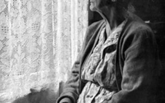 elderly lonely