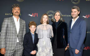 Taika Waititi, Christine Leunens, Carthew Neal, Roman Griffin Davis and Thomasin McKenzie