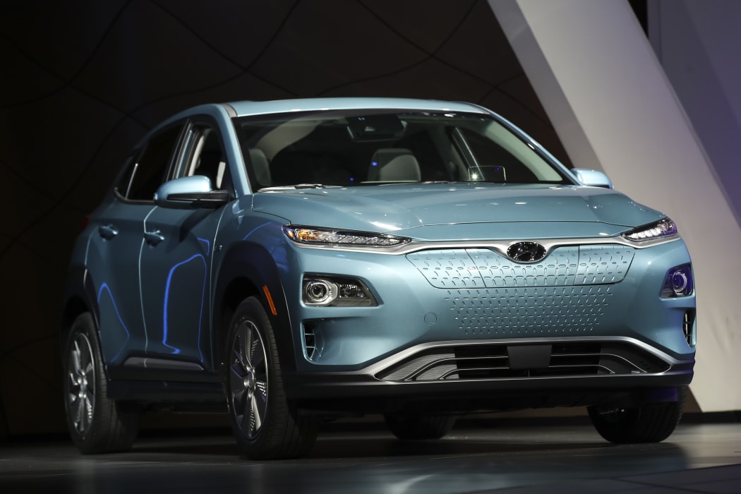 The 2019 Hyundai Kona Electric Vehicle.