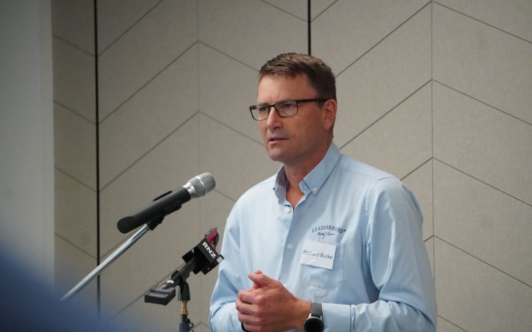 Leaderbrand general manager Richard Burke.