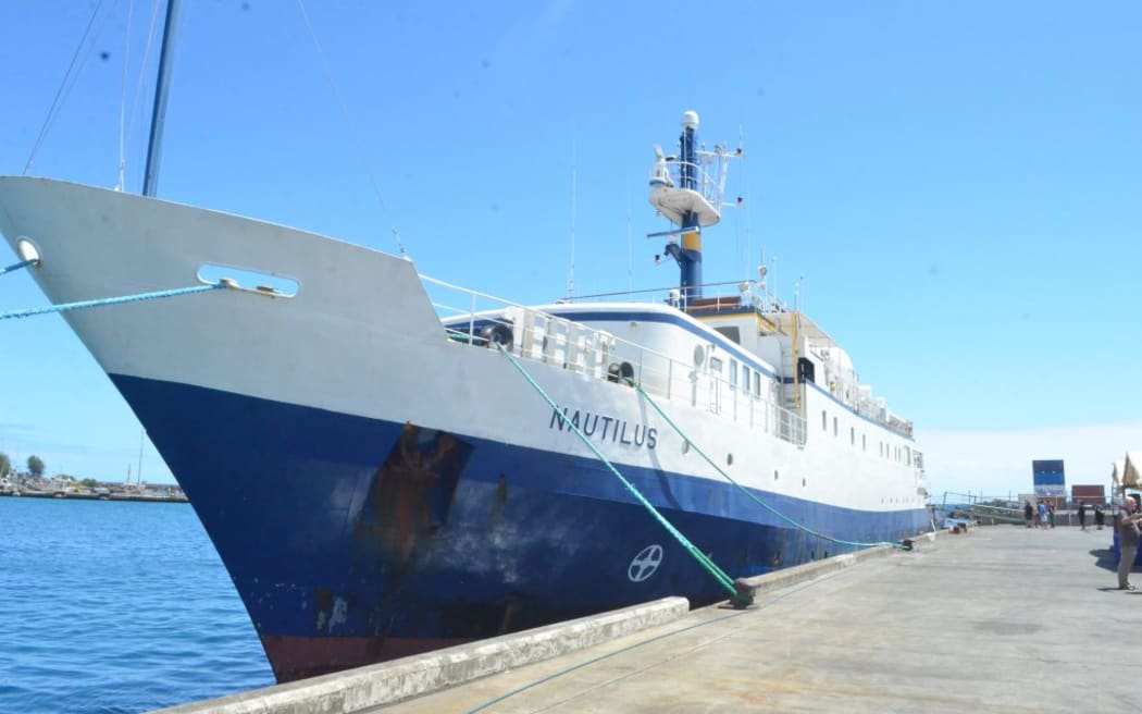 Nautilus vessel launched to mark the beginning of another era for seabed mining in the Cook Islands.