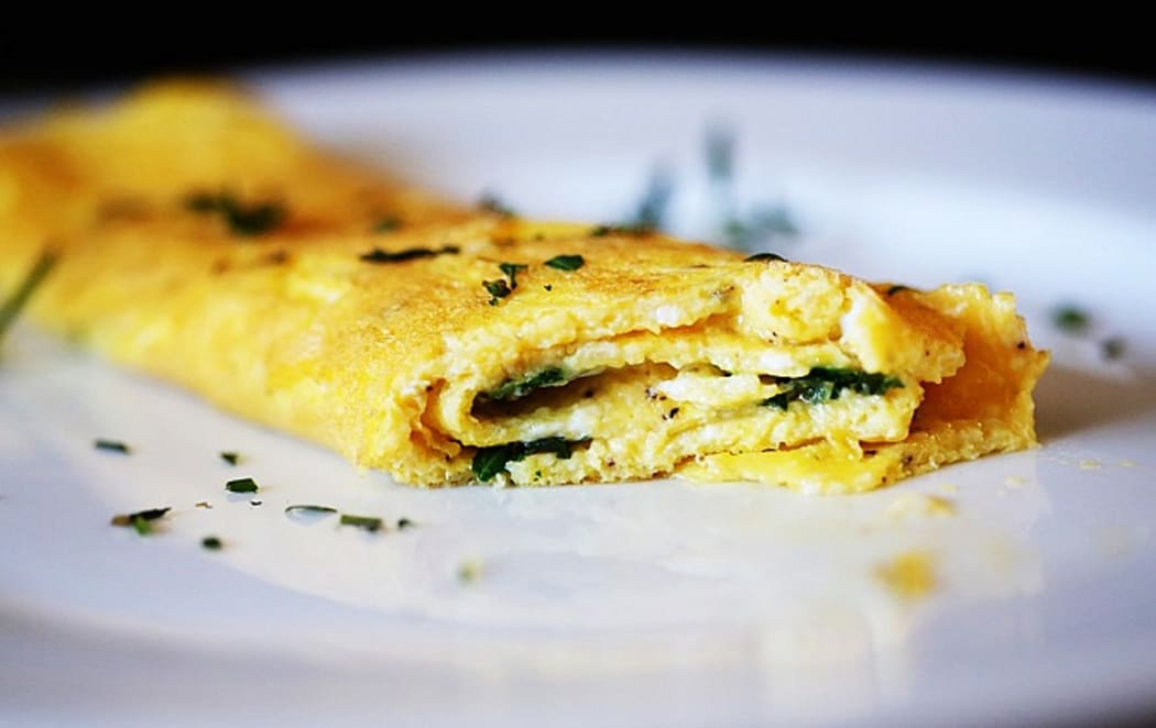 omelette with fine herbs