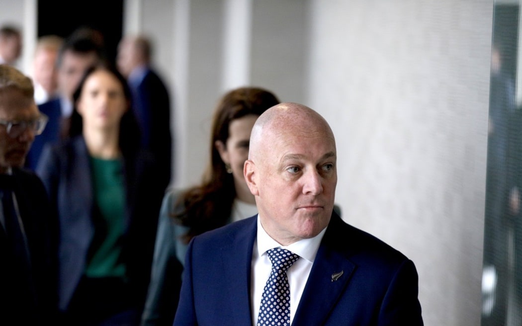 National Party leader Christopher Luxon announces complete 100-point economic policy.