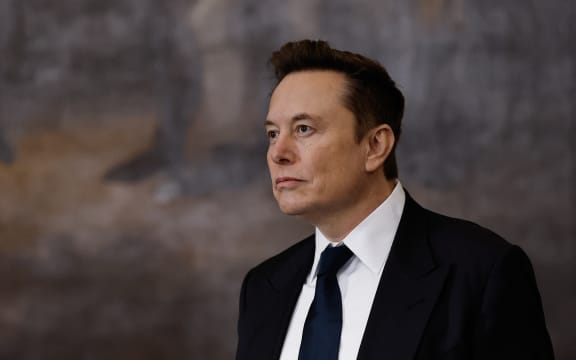 Tesla and SpaceX chief executive Elon Musk arrives for the inauguration ceremony before Donald Trump is sworn in as the 47th US President in the US Capitol Rotunda on 20 January, 2025.