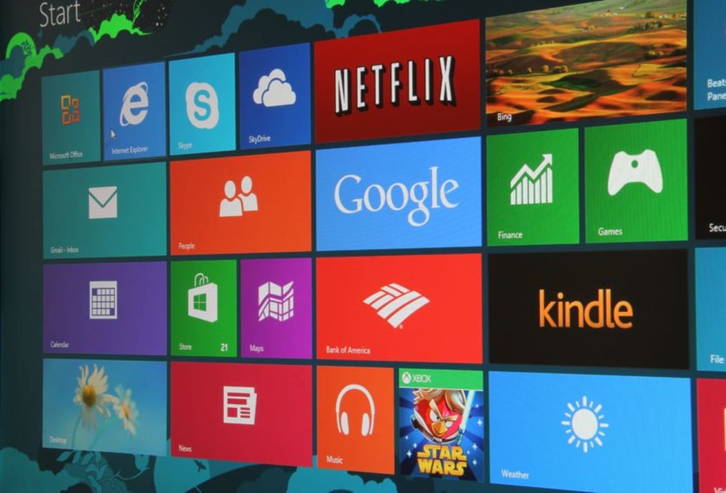 Windows screen
