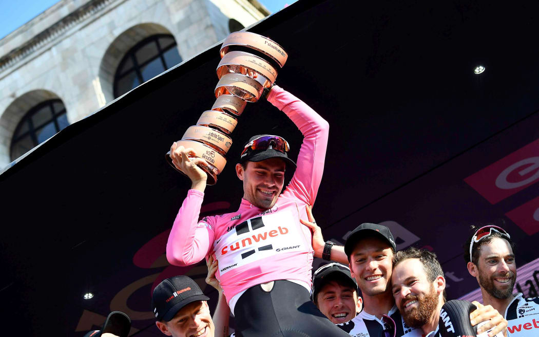 Giro d'Italia 2017 winner Tom Dumoulin.