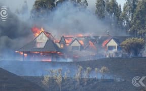 Local business owner describes one of the fires burning in Hawkes Bay: RNZ Checkpoint