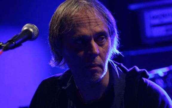 NEW YORK, NY - SEPTEMBER 12:  Guitarist Tom Verlaine of Television attends the "Fender Jazzmaster 50th Anniversary Concert" at the Knitting Factory  on September 12, 2008 in New York City.  (Photo by Thos Robinson/Getty Images for Fender) (Photo by Thos Robinson / Getty Images North America / Getty Images via AFP)