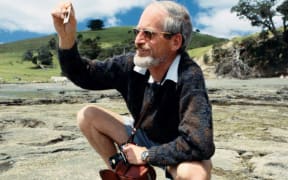 Bill Ballantine at Goat Island Bay, New Zealand's first marine reserve.