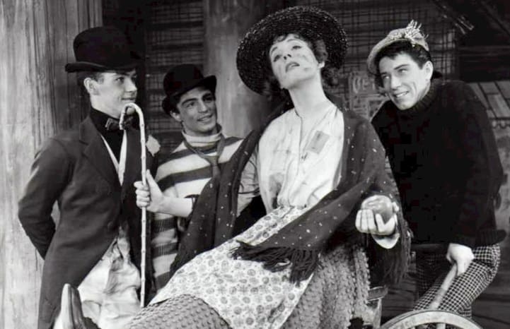 Julie Andrews as Eliza in My Fair Lady
