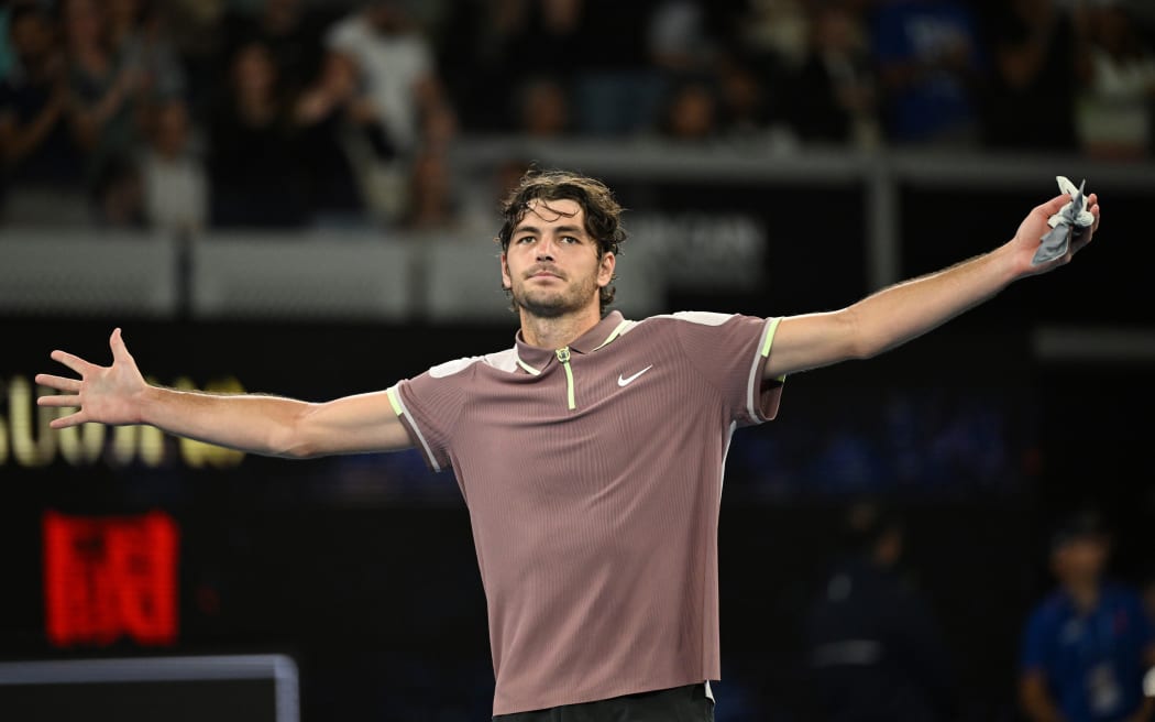 Taylor Fritz of USA