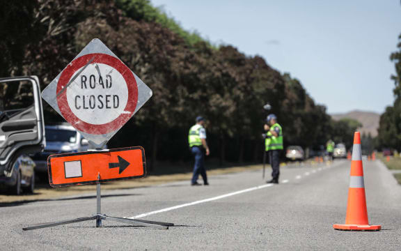 The road had been closed and members of the public are asked to avoid the area.