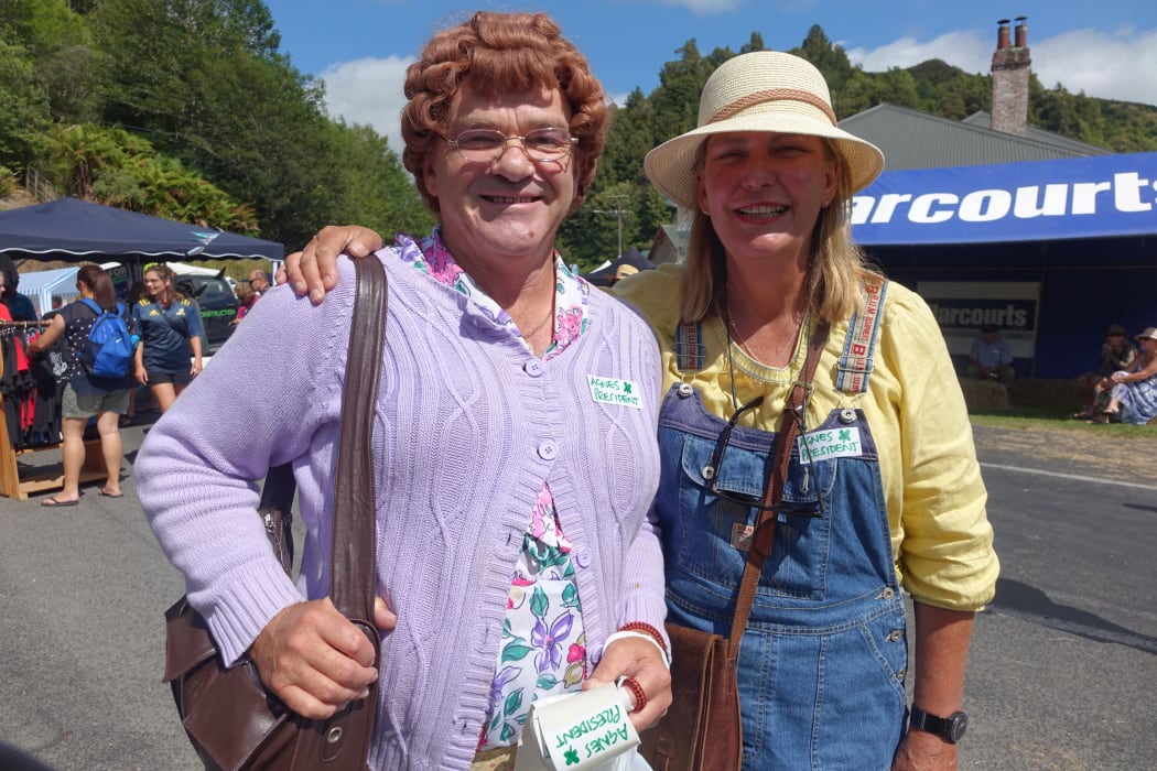 A Mrs Brown lookalike and admirer.