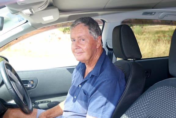 Teapot Valley resident Gary Hall said it was wonderful to be back home.