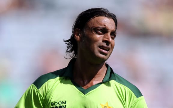 Pakistan cricket great Shoaib Akhtar.