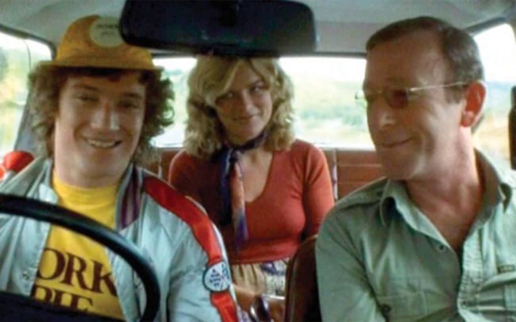 Tony Barry, right, in a scene from Goodbye Pork Pie.