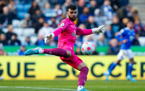 Goalkeeper David Raya.