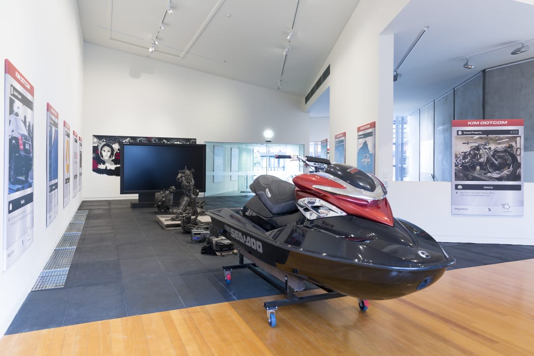 Simon Denny: The Personal Effects of Kim Dotcom