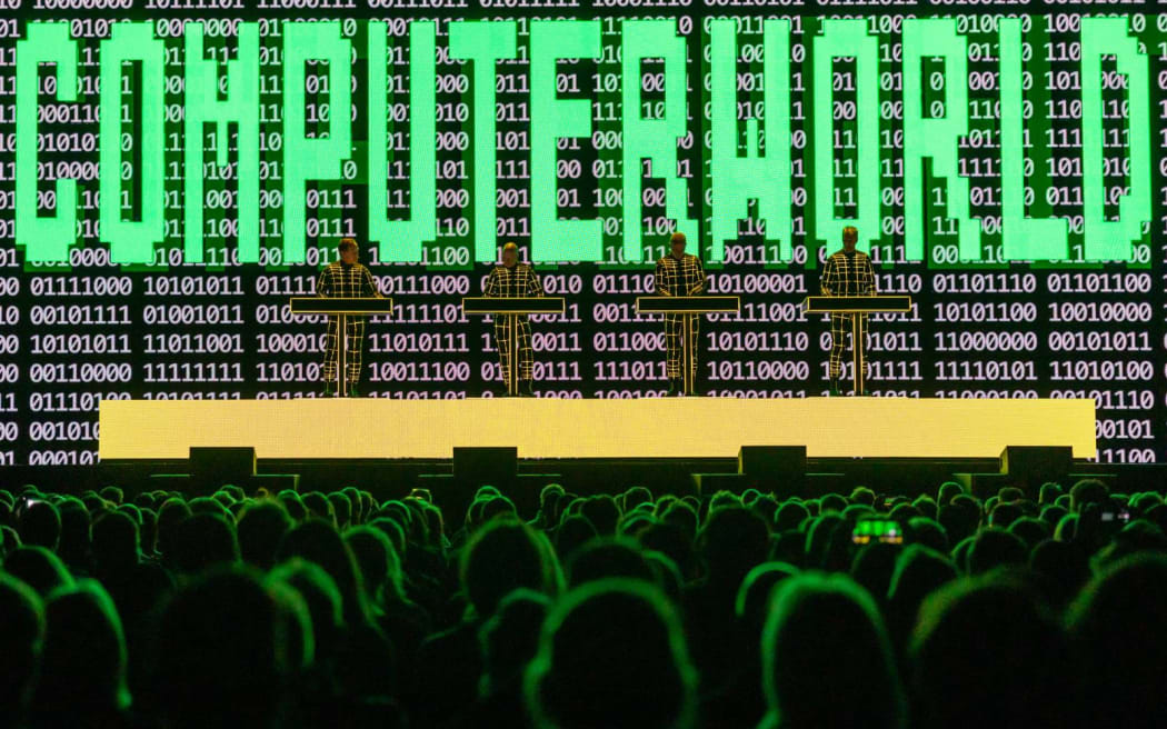Kraftwerk at the TSB Arena in Wellington, November 2023.