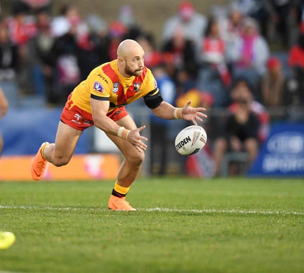 PNG Kumuls hooker Kurt Baptiste.