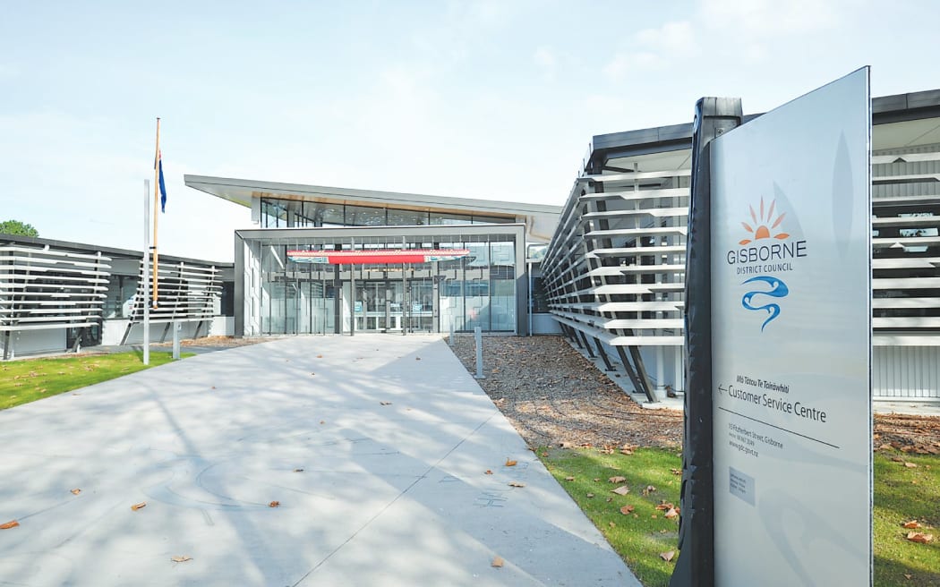 Gisborne District Council building.