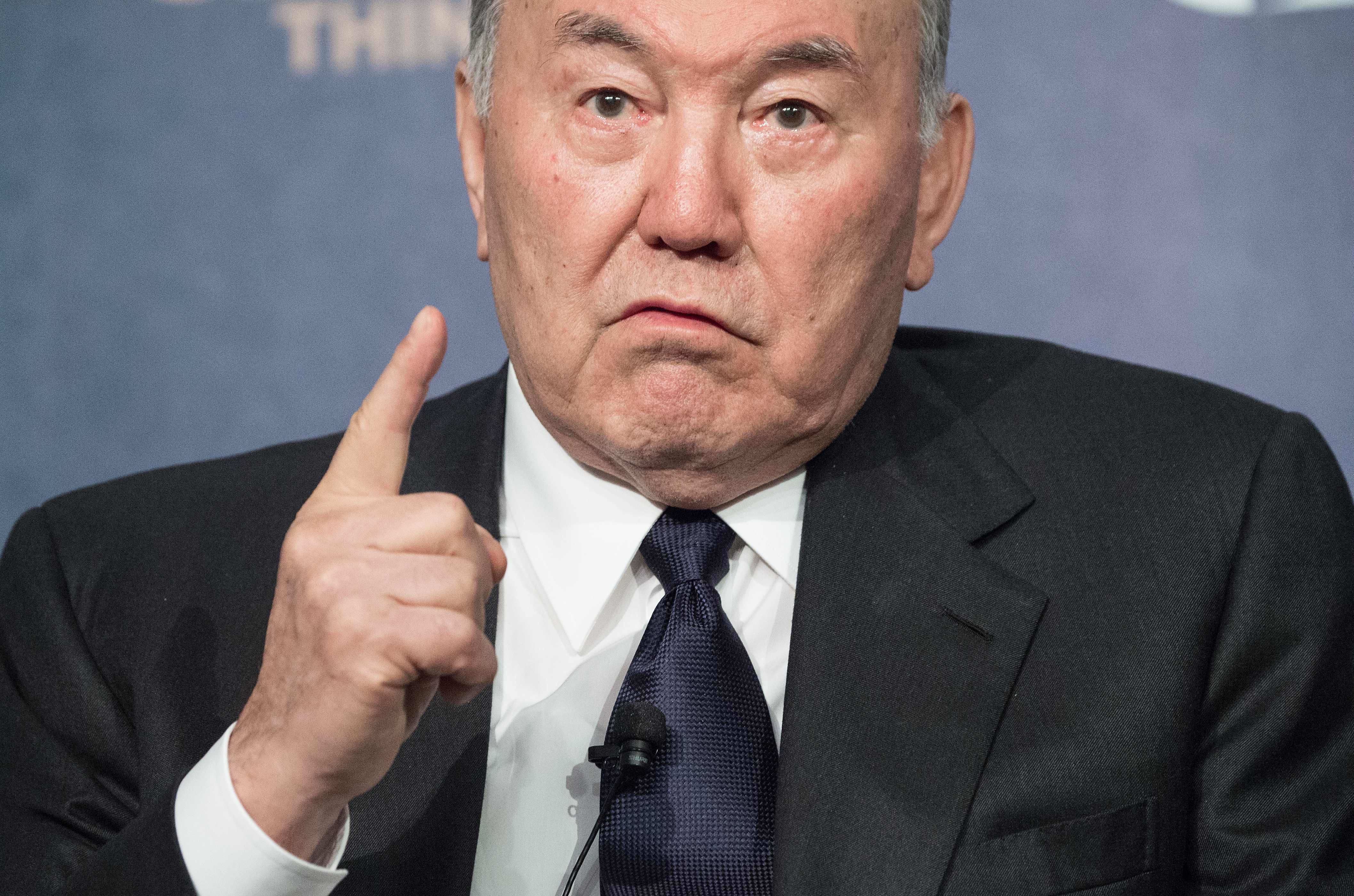 Kazakstan’s President Nursultan Nazarbayev