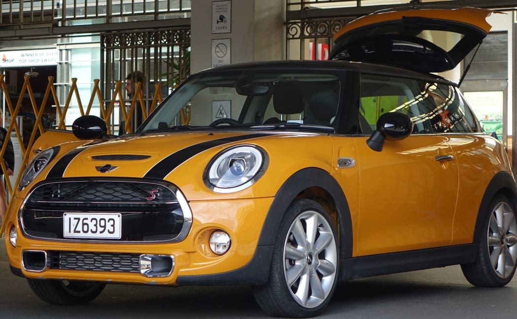 The yellow mini used in the remake of the classic NZ film Goodbye Pork Pie.