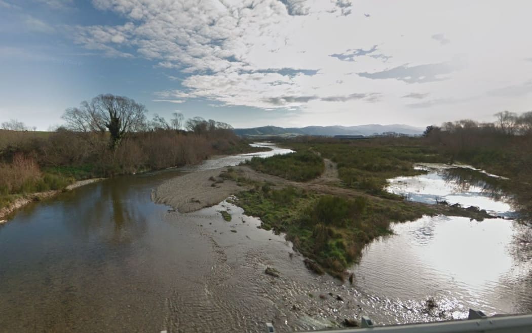 The Waihao river.