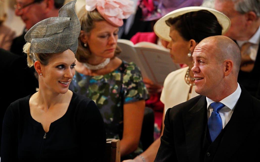 The Queen's granddaughter, Zara Phillips, and her husband, Mark Tindall, in 2012.