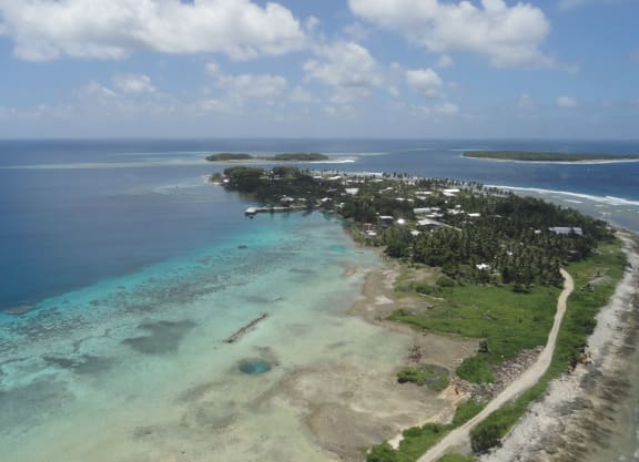 Jaluit, one of the remote atolls in the Marshall Islands.