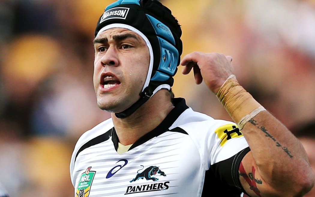 Jamie Soward's side line conversion helped Penrith to an upset win over the Sydney Roosters
