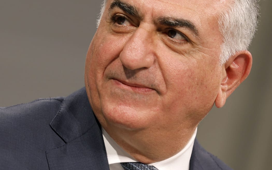 Reza Pahlavi, activist, advocate and oldest son of the last Shah of Iran, attends a panel discussion at the Munich Security Conference (MSC) in Munich, southern Germany, on February 18, 2023. - The Munich Security Conference running from February 17 to 19, 2023 brings world leaders together ahead of the first anniversary of Russia's invasion of Ukraine as Kyiv steps up pleas for more weapons. (Photo by Odd ANDERSEN / AFP)