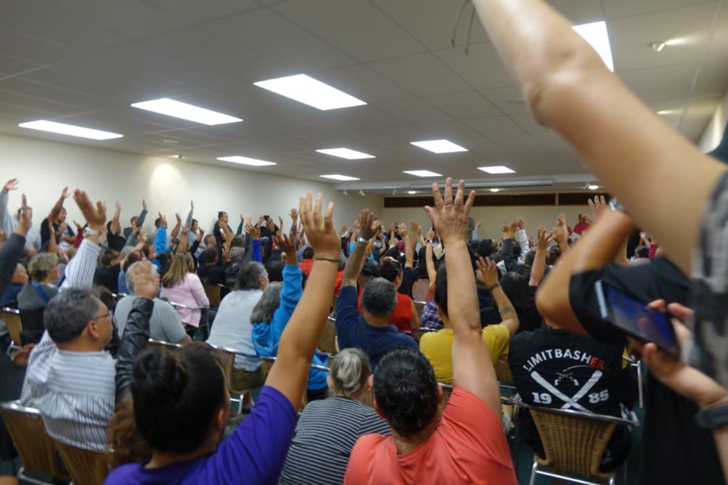 Hapu vote no to revamped Ngāpuhi mandate at Tekauimua hui, Whangarei.